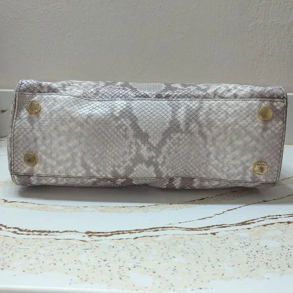 MICHAEL Michael Kors python embossed tote. EUC! - Picture 6 of 7